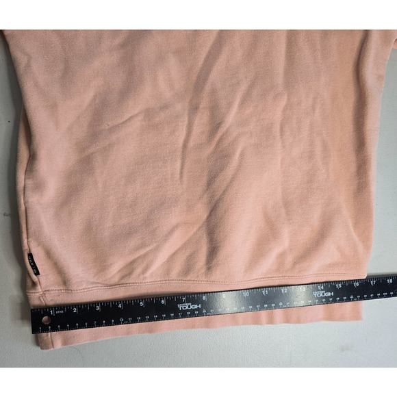 Huf Hoodie Women's XS Peach Pink Long Sleeve Drawstrings Pockets Pullover - Picture 10 of 14